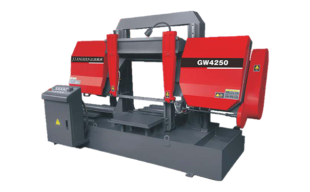 南区街道GW4250双柱龙门卧式带锯床